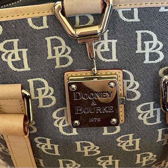 Dooney and Bourke Classic Hobo Monogram Bucket Bag - Picture 6 of 12